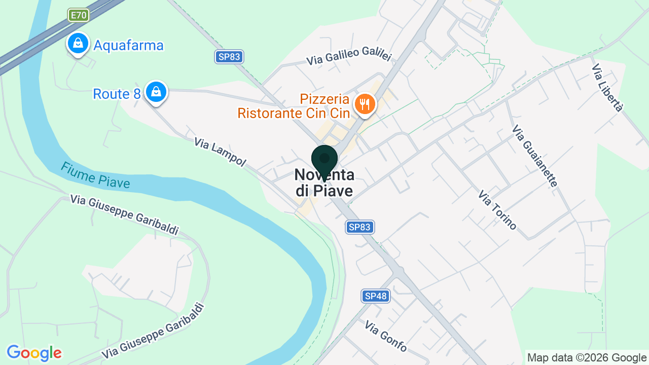 Mappa: Noventa di Piave